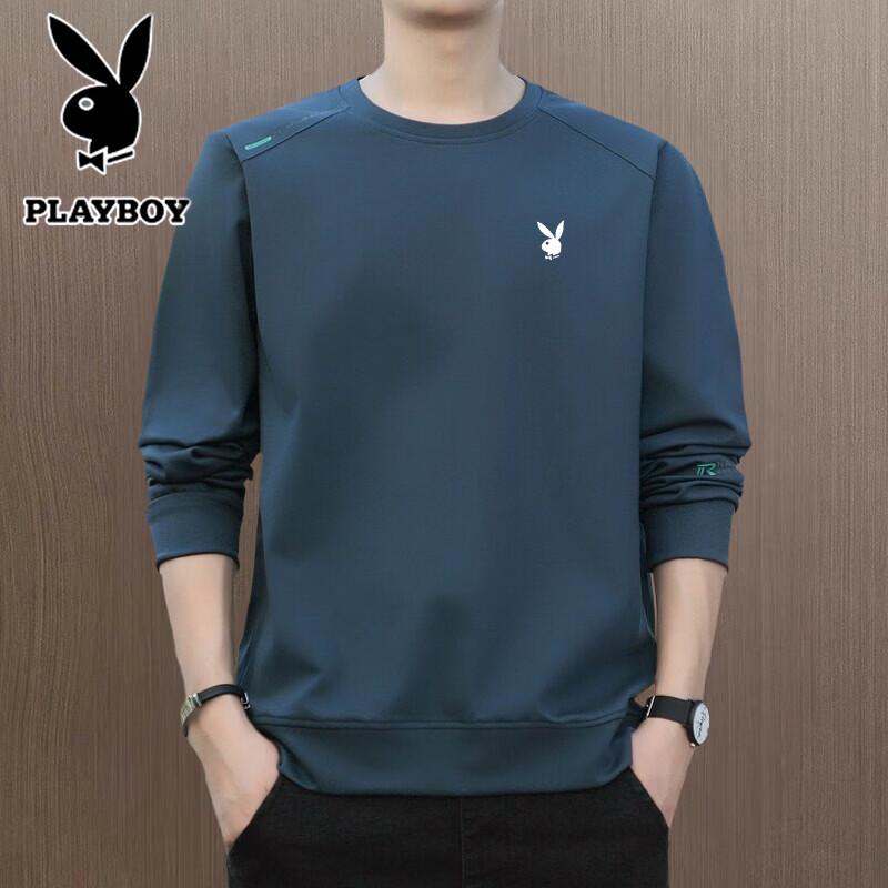PLAYBOY Мужские повседневные топы с круглым вырезом