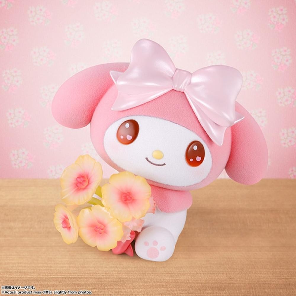 Bandai My Melody Пастельный Цвет Полностью Раскрашенная Фигурка Прибл.. 90мм