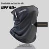 Unisex Summer UV-Protection Ice Silk Face Mask with Neck Coverage for Sports & Fishing