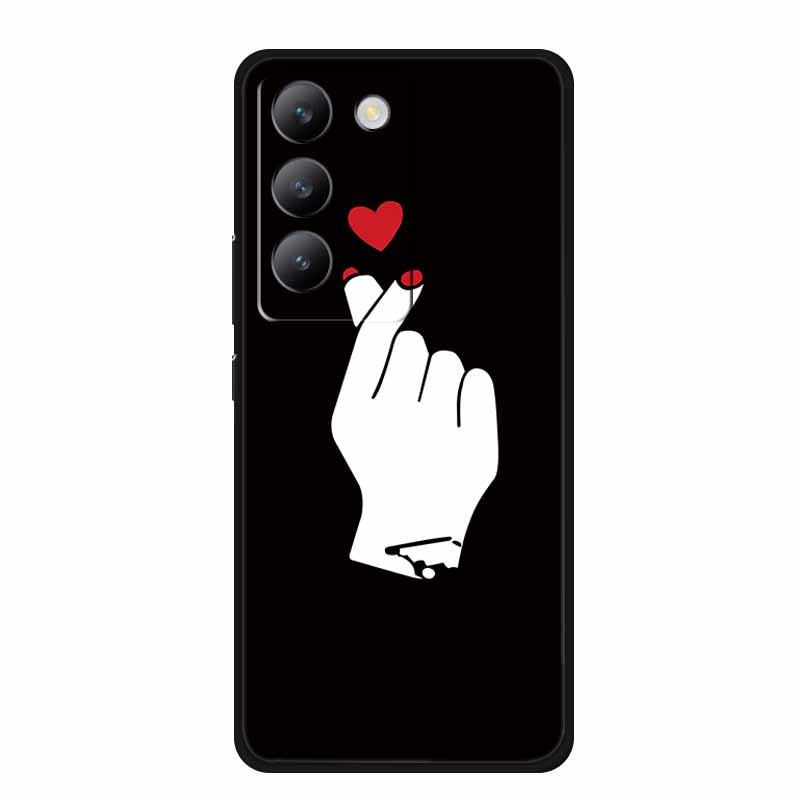 Flower Emboss Case For Vivo V40 V30 SE Y100 Y200E T3 5G Soft TPU Silicone Bumper Protector 3D Relief Phone Cover Funda V 30 40