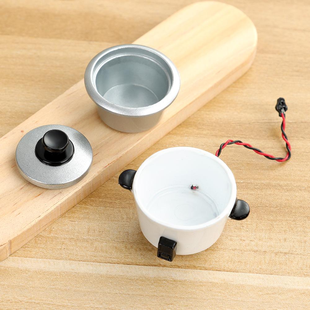 Мебель Ложка Кастрюля Миниатюрная Посуда Имитация Посуды Аксессуары для Кукол Мини Набор Столовых Приборов