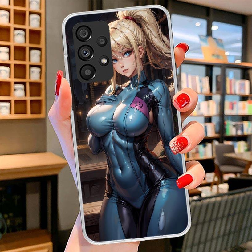 Game M-Metroids Phone Case For Samsung Galaxy A12 A22 A32 A52 A72 A02S Phone Case Note 20 Ultra 10 S10 Plus A51 A71 A50S A20S A1