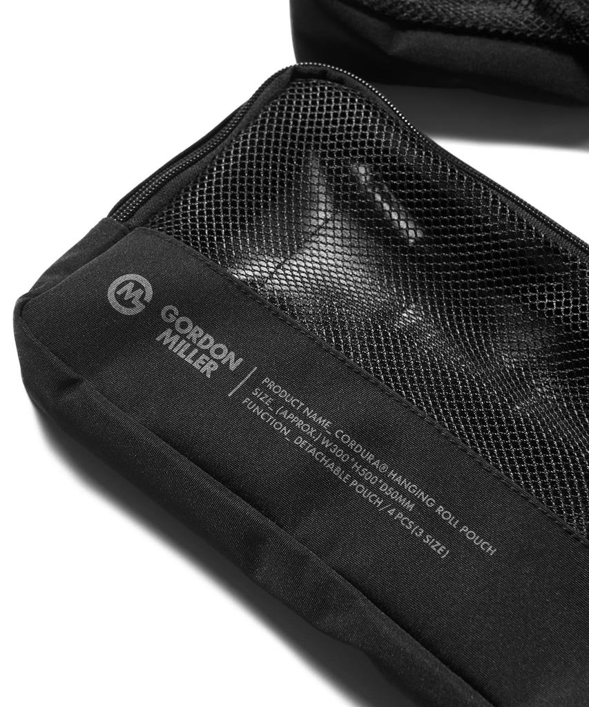 GORDON MILLER Подвесной рулонный чехол Cordura, черный
