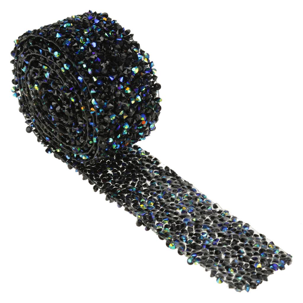Diamond Mesh Wrap Roll Sparkle Crystal Rhinestone Ribbon Wedding Decoration