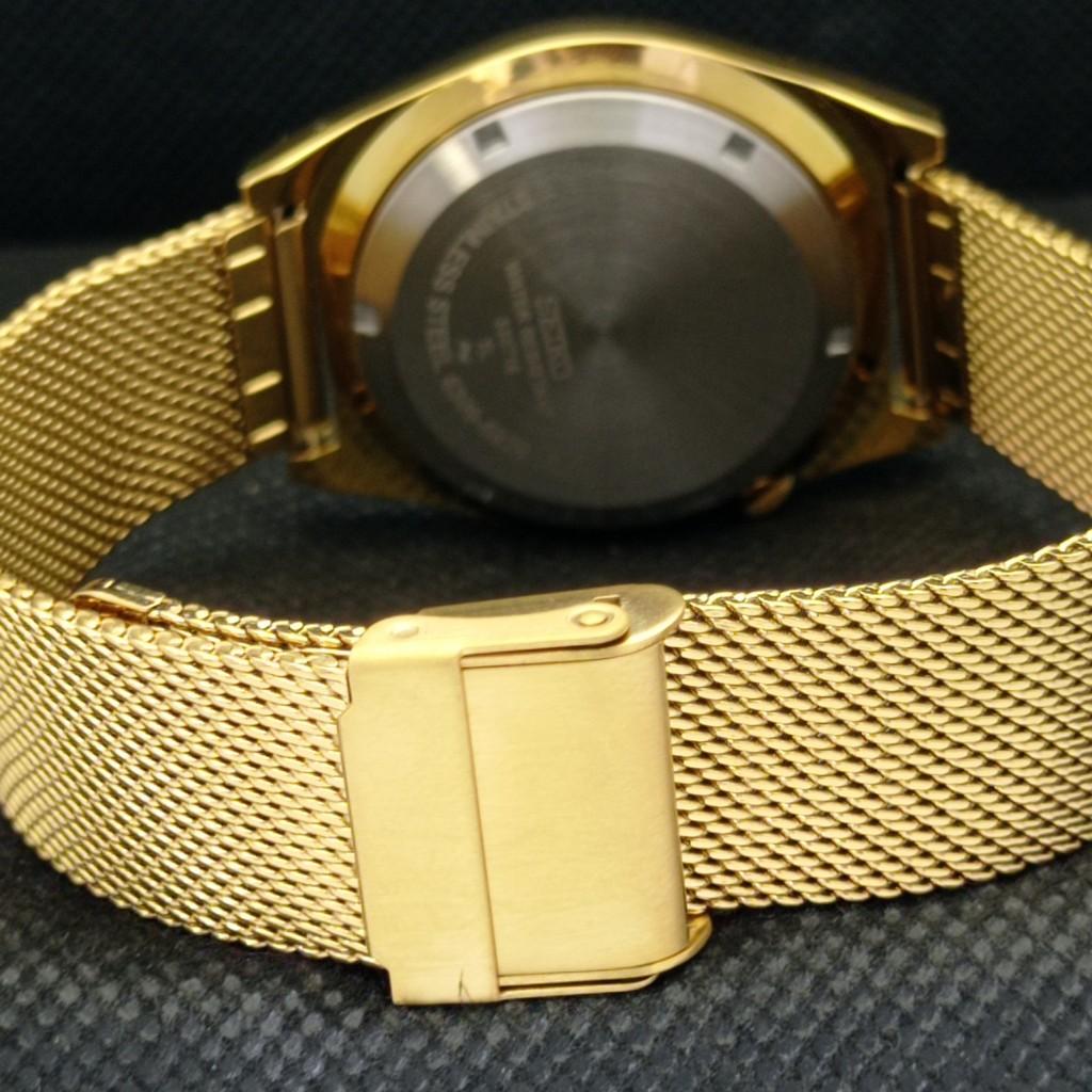 ВОССТАНОВЛЕННЫЕ ВИНТАЖНЫЕ SEIKO 5 AUTO 6309A ЯПОНИЯ МУЖСКИЕ D/D ЗОЛОТЫЕ ЧАСЫ a309519-9