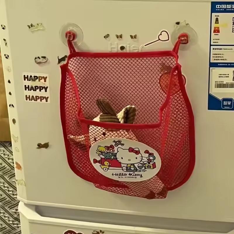 Подвесная сумка-органайзер Hello Kitty для мелочей, большая вместимость, мультяшная, аниме, милый подарок для девочек