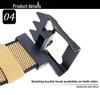 Men's Nylon Canvas Belt with Rotating Alloy Pin Buckle - Durable, Versatile Outdoor Tactical Belt