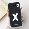 For LG V50S ThinQ / V50 ThinQ 5G Lucky Initial Letter Phone Case For LG V50 V50S ThinQ Black Silicone Soft Cases Bumpers