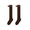 Bowknot Female Hosiery Casual Bow Middle Tube Socks New Winter Compression Stocking  Autumn Winter