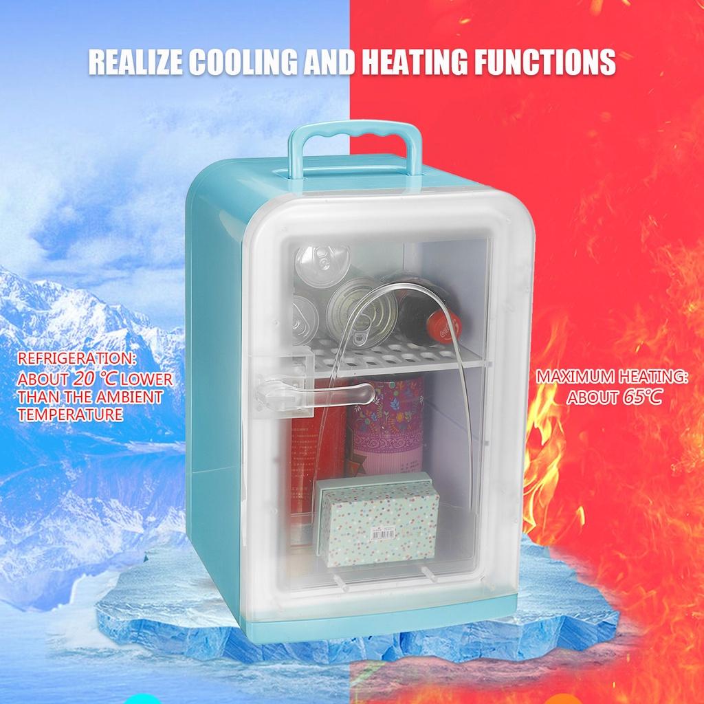 Мини Портативный Домашний Автомобильный Холодильник 20 л Низкий Уровень Шума Автомобильные Холодильники Морозильник Охлаждение Нагрев Бокс Холодильник