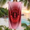 Charlton Athletic FC print Quick Dry Beach Towel Microfiber Absorbent Portable Travel Swimming Towel