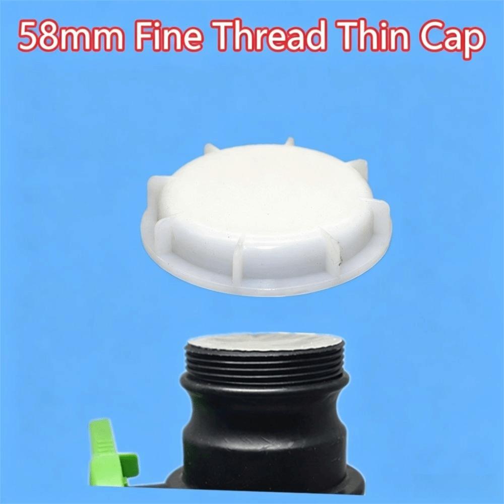 Lightweight IBC Tank Cap Plastic Drainage Outlet Adapter New Barrel Fitting IBC Tank