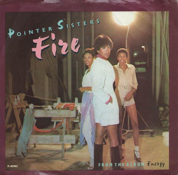 7-дюймовая пластинка POINTER SISTERS - Fire P45901 Planet 1978 США Рок Б/у
