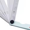 0.02 to 1.0mm Feeler Gauge 17 Blades Metric Feeler Gauge  Industrial Clearance Inspection
