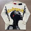 Unisex Oversized Streetwear Long Sleeve Tee Teens - Soft Cotton Crewneck Graphic T-Shirt Fall