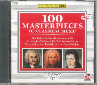 CD РАЗЛИЧНЫЕ 100 Шедевров Классической Музыки T9013 TIME LIFE MUSIC 1997 США Классика Б/У