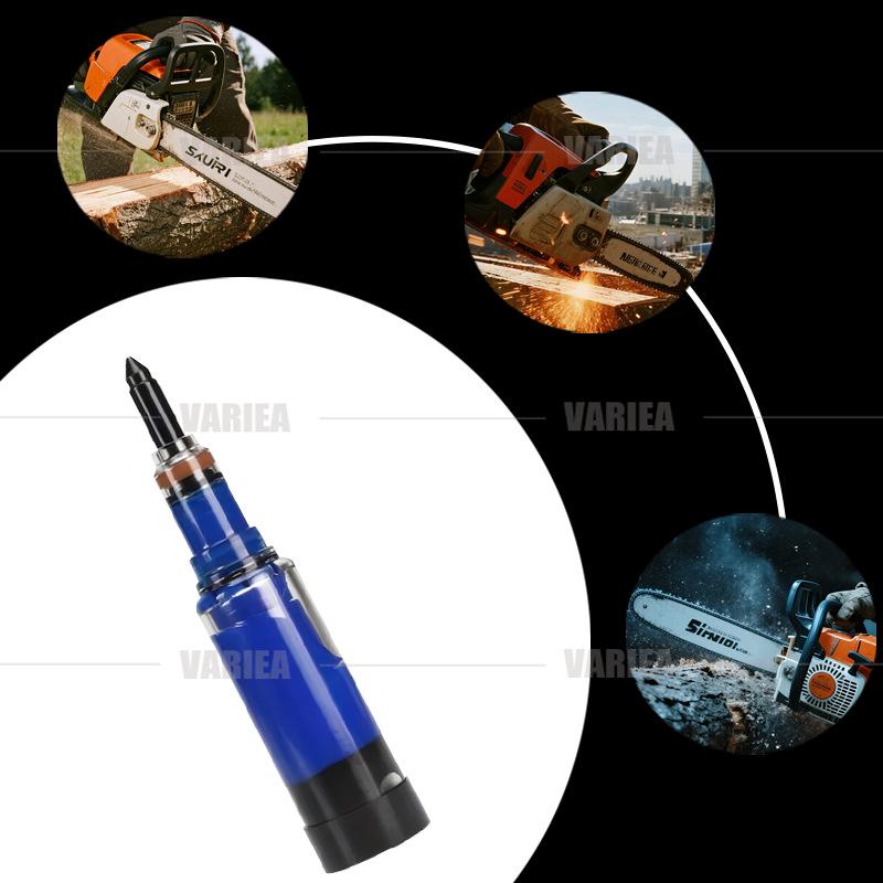 Ручной шприц для смазки цепи и направляющей пластины пилы