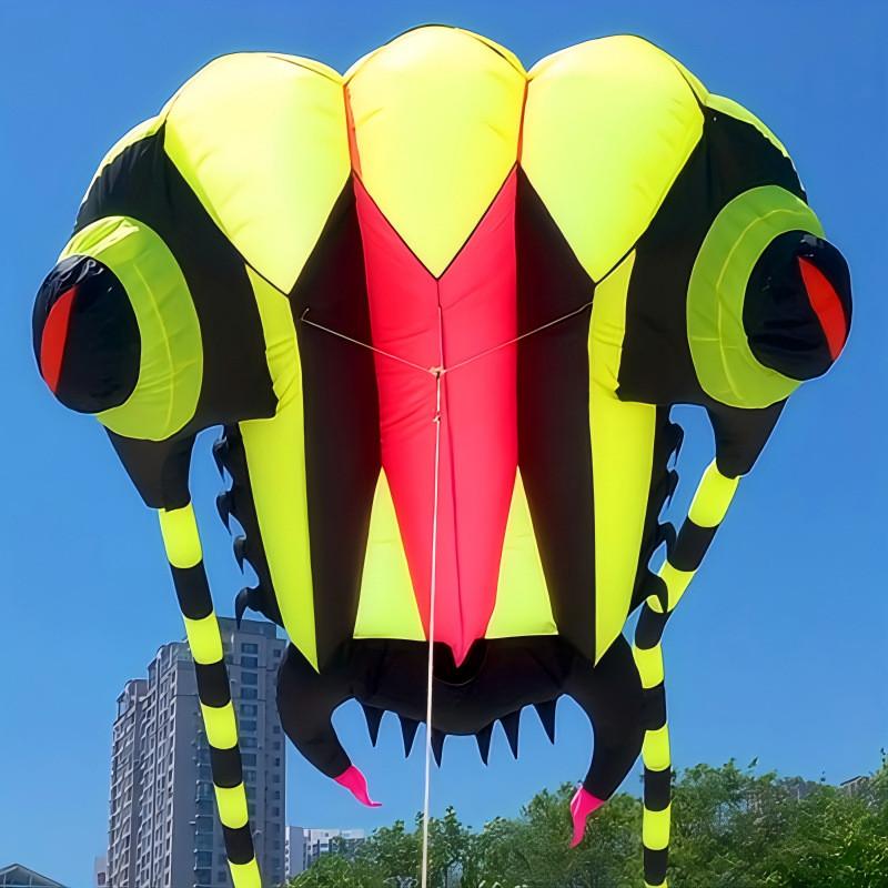 Soft Tailed Insect Kite With Glass Fiber Frame For Childrens Outdoor Play And Gift Giving