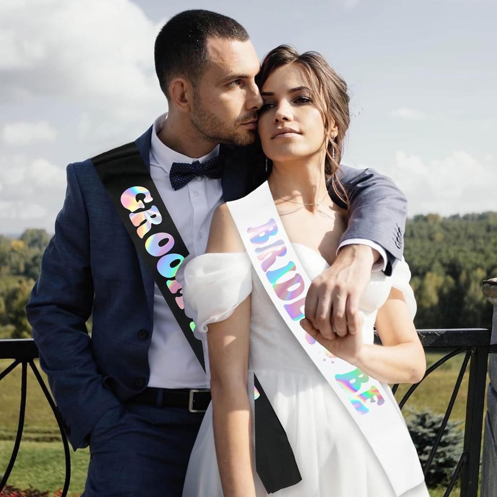 Bridal Sash for Bachelorette Party Decorations Bride To Be Gift Bridal Shower Wedding Bride To Be Sash Photo Props