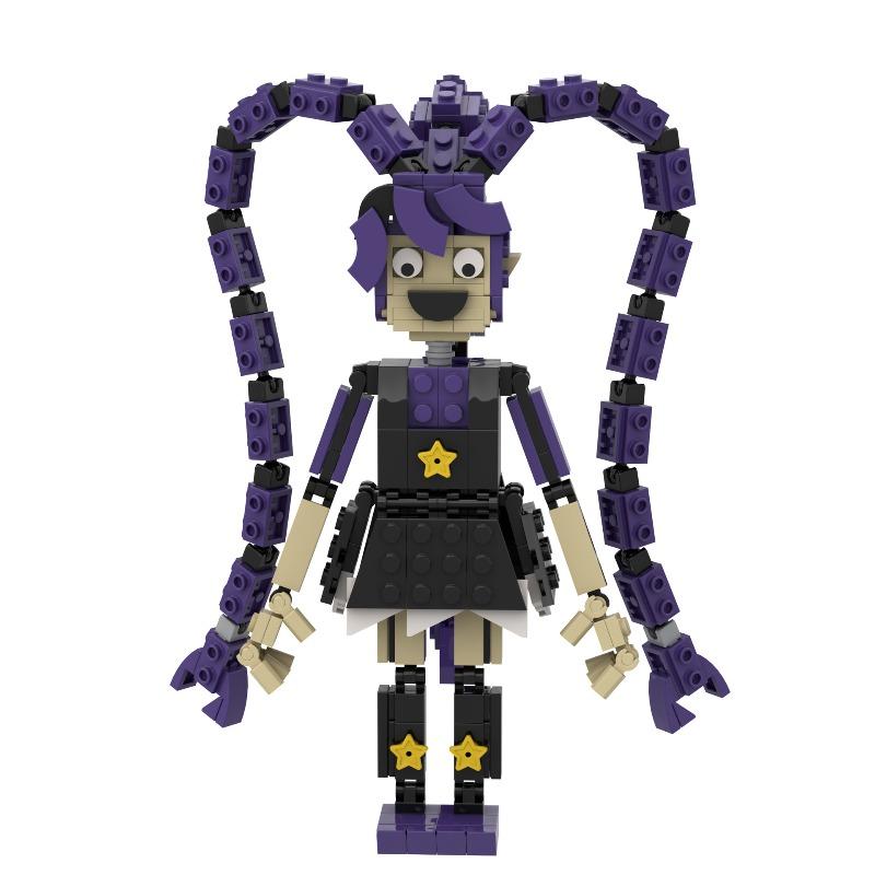 323 Pcs Horror Doll Building Block Set Adult Collectible Display Model Educational Holiday Gift For Teens