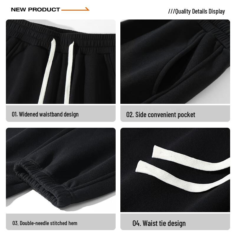 Jeanswest Life Men's Winter Fleece-Lined Loose Fit Jogger Pants
