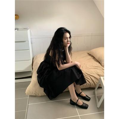 Мэри Джейн одним словом модные одинарные туфли женские летние с мелким вырезом мягкая подошва удобные плоские туфли-бини