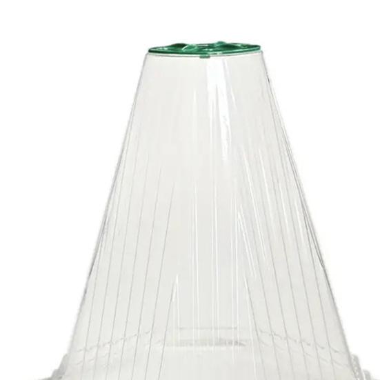 10/20 шт. Садовый колпак, прозрачная мини-теплица с вращающимся вентиляционным отверстием, многоразовая защита растений для растений на открытом воздухе, защита от заморозков