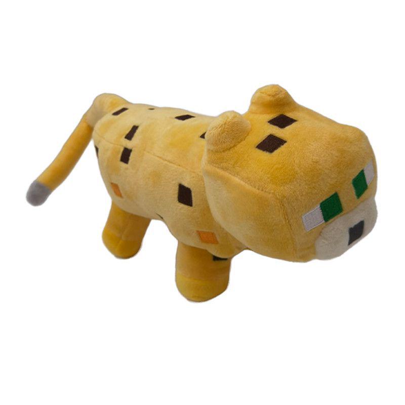 Minecraft Plush Toy Set: Iron Golem, Creeper, Zombie, Fox, Panda