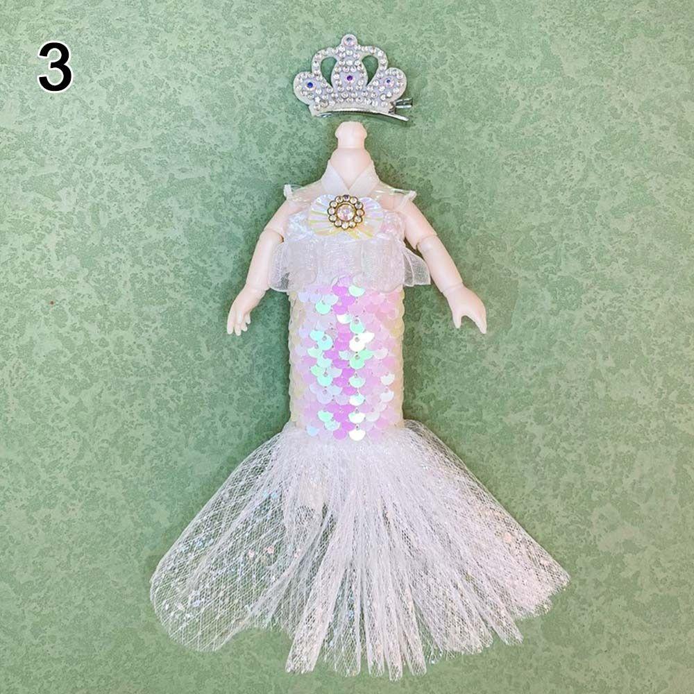 Детский DIY Девочки Высококачественный Наряд 18 Стилей Можно Наряжать Юбочный Костюм 16~17см Кукла/1/8 BJD Кукла