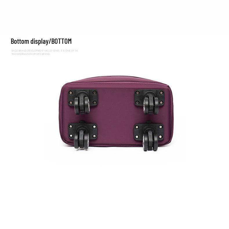 Дорожная сумка на колесах со складной ручкой