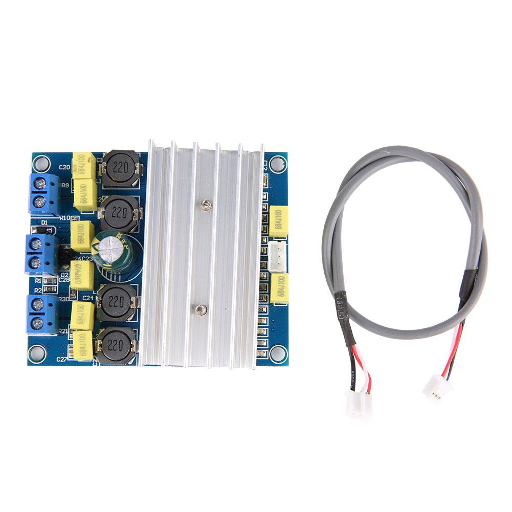 50W*2 100W TDA7492 High Power Digital Power Amplifier Board W   Radiator