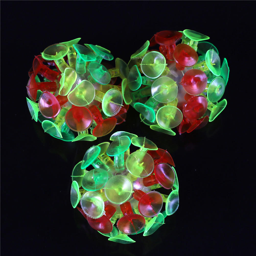 Пластиковая мягкая присоска, липкий клей, светящийся мяч, игрушка, забавная спортивная игра на открытом воздухе