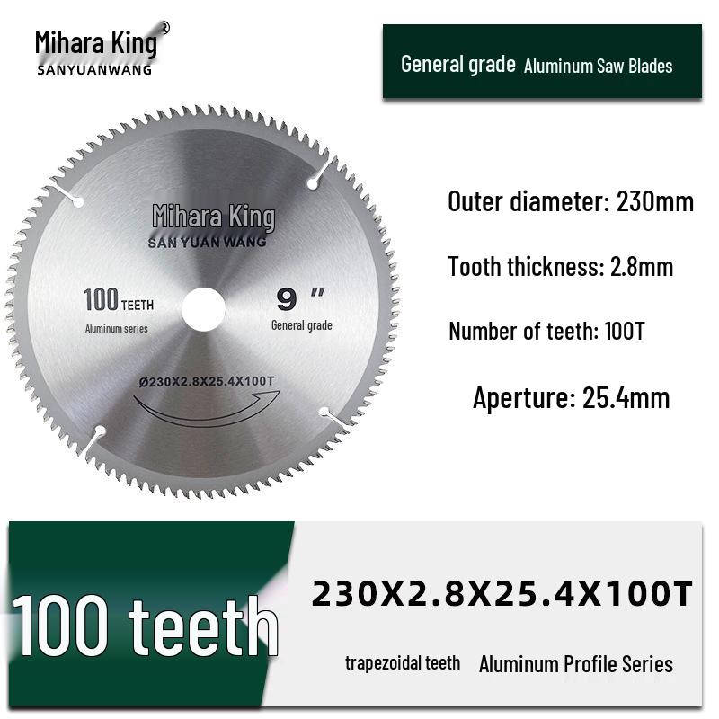 Деревообрабатывающий угловой шлифовальный пильный диск - Сплавной отрезной диск для дерева, Размеры 4/5/7/9 дюймов