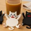 Funny Cats Cup Holder for Drinks 3D Print Cats Coasters Ideal for Home Office and Cafe Decoration