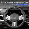 AAAYR1 Nappa Leather Car Wheel Steering Cover Non-slip Cover Accessories For Opel Corsa Astra Insignia Vectra Zafira Meriv Ampera