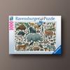 Энциклопедия животных Пазл Ravensburger на 1000 деталей, популярная корейская настольная игра