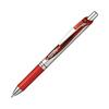 Шариковая ручка Pentel Гелевые чернила Energel Выдвижная 1,0 мм Серебристый корпус BL80-B Красный