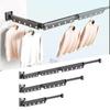 Retractable Clothes Drying Rack,Space-Saver,Collapsible Drying Racks for Laundry Room,Wall Mounted Clothes Hanger Rack