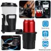 Space Saving Car Cup Holder Expander Car Adapter 2-in-1 Adjustable Multifunctional Dual Cup Holder Car Interior Accessories