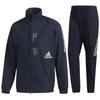 Wind Jacket Pants Top and Bottom Set Black Legend Ink IXG33 IXG27 GE0366 Legend [Adidas] Must-have & Men's (M, GE0377, Ink)