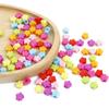 Acrylic Spaced Beads Mix Colors Jewelry Pendant Beads for DIY Handmade