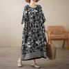 Vintage Summer Dress Sleeveless Linen Shift Dress for Women