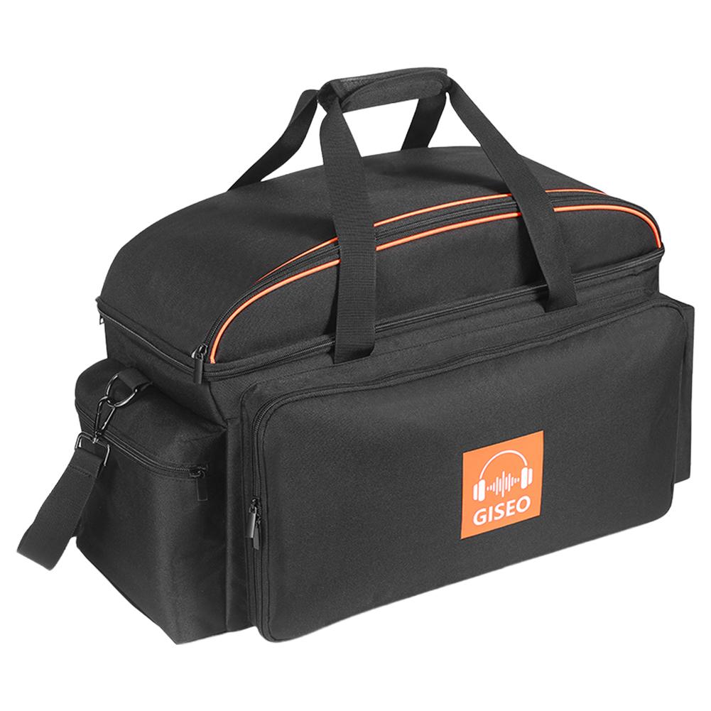 Сумка для файлов DJ Cable, большая вместимость, сумка для DJ с 4 съемными разделителями, органайзер для DJ Cable, чехол для звукового оборудования, DJ Gear для музыкантов