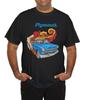 Mopar Men's Plymouth Vintage Graphic T-Shirt Black
