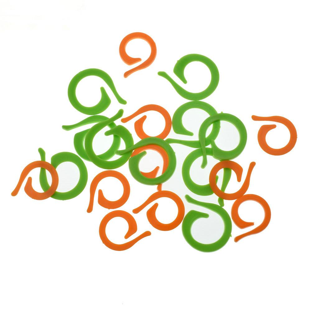 Маркеры для рукоделия, игла для вязания крючком, горячая распродажа, фиксирующий стежок, пластиковый популярный крючок для вязания, высокое качество, 1 комплект, зажим, АБС-пластик, аксессуары для вязальных спиц