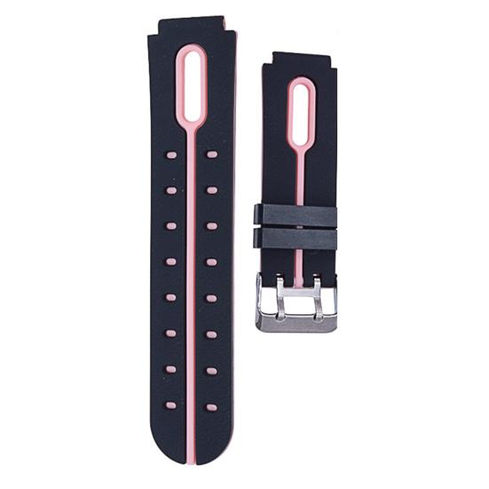 Ремешок для часов, мягкий универсальный силиконовый ремешок для умных часов 16 мм, сменный браслет для детей