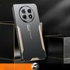 Aluminum Metal Shockproof Case for Xiaomi Redmi Note 14 Pro Plus 14Pro Silicone Matte Lens Protective Cover for Redmi Note14 13 Pro+