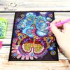 Sparkling Rhinestone DIY Notebook Create Memories A5 Water Rhinestone Painting Diary Drawing Notebook for Friends