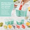 Mint Green Ice Cream Mould Reusable Popsicle Mold Durable Ice Cream Mold  Hot Summer