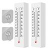 2pcs Thermometer Decorative Hide a Key Diversion Hiddens Compartment Secret Storage Hider Outdoor Container Container Money Case